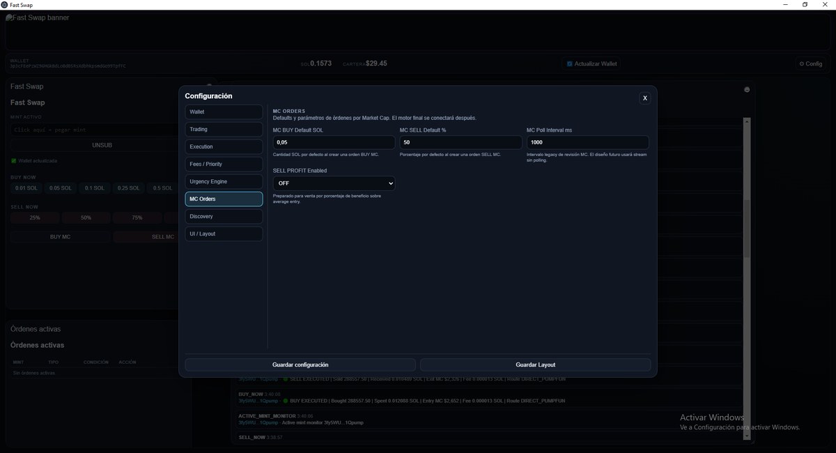 Fast Swap screenshot