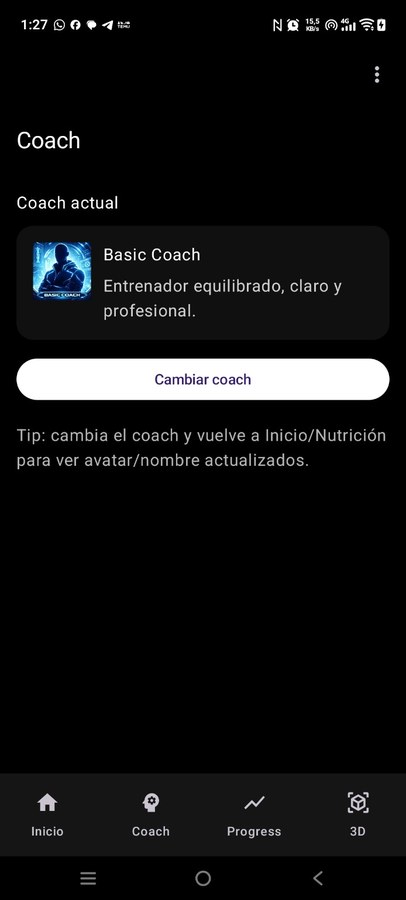 My Global Fit screenshot